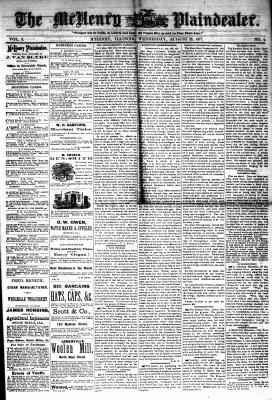 McHenry Plaindealer (McHenry, IL), 22 Aug 1877