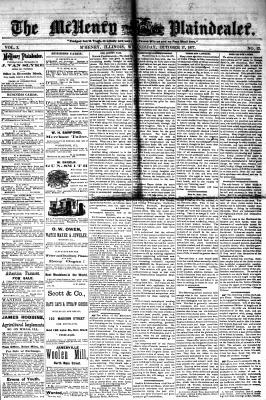 McHenry Plaindealer (McHenry, IL), 17 Oct 1877