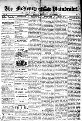 McHenry Plaindealer (McHenry, IL), 14 Nov 1877