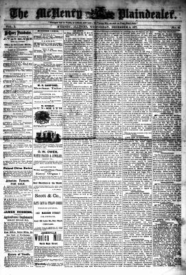 McHenry Plaindealer (McHenry, IL), 5 Dec 1877