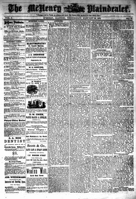 McHenry Plaindealer (McHenry, IL), 30 Jan 1878