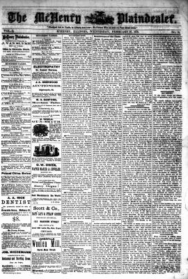 McHenry Plaindealer (McHenry, IL), 27 Feb 1878