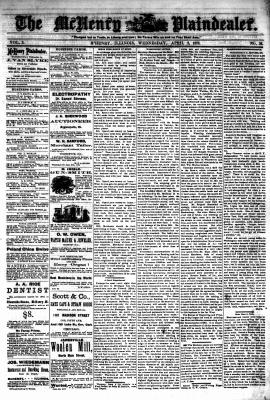 McHenry Plaindealer (McHenry, IL), 3 Apr 1878