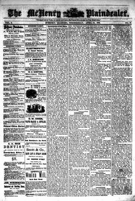 McHenry Plaindealer (McHenry, IL), 10 Apr 1878