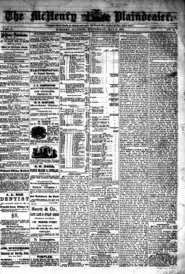 McHenry Plaindealer (McHenry, IL), 8 May 1878