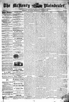 McHenry Plaindealer (McHenry, IL), 26 Jun 1878