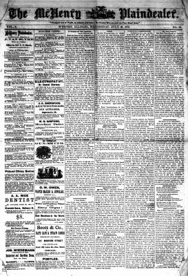 McHenry Plaindealer (McHenry, IL), 10 Jul 1878