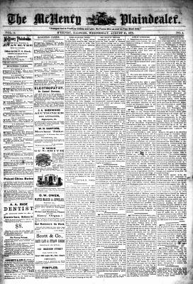 McHenry Plaindealer (McHenry, IL), 21 Aug 1878