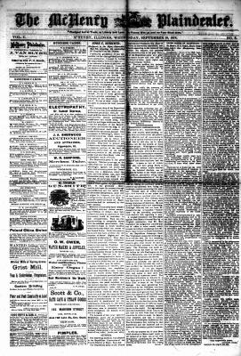 McHenry Plaindealer (McHenry, IL), 18 Sep 1878