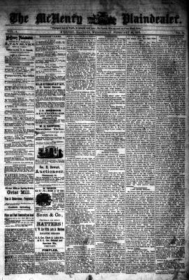 McHenry Plaindealer (McHenry, IL), 26 Feb 1879