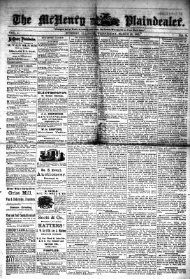 McHenry Plaindealer (McHenry, IL), 26 Mar 1879