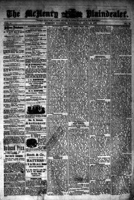 McHenry Plaindealer (McHenry, IL), 16 Apr 1879