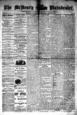 McHenry Plaindealer (McHenry, IL), 23 Apr 1879