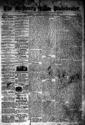 McHenry Plaindealer (McHenry, IL), 7 May 1879