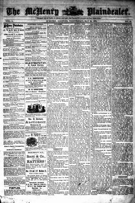 McHenry Plaindealer (McHenry, IL), 28 May 1879