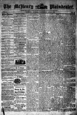 McHenry Plaindealer (McHenry, IL), 9 Jul 1879