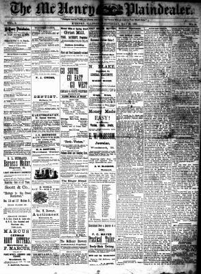 McHenry Plaindealer (McHenry, IL), 26 May 1880