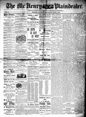 McHenry Plaindealer (McHenry, IL), 9 Jun 1880