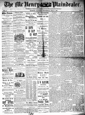 McHenry Plaindealer (McHenry, IL), 7 Jul 1880