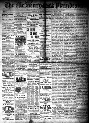 McHenry Plaindealer (McHenry, IL), 14 Jul 1880