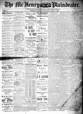 McHenry Plaindealer (McHenry, IL), 4 Aug 1880