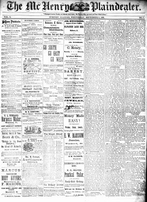 McHenry Plaindealer (McHenry, IL), 8 Sep 1880