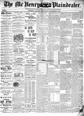 McHenry Plaindealer (McHenry, IL), 29 Sep 1880