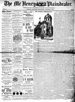 McHenry Plaindealer (McHenry, IL), 13 Oct 1880