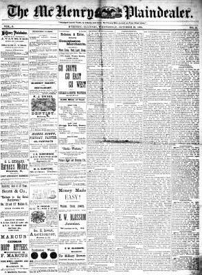 McHenry Plaindealer (McHenry, IL), 20 Oct 1880