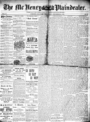 McHenry Plaindealer (McHenry, IL), 15 Dec 1880