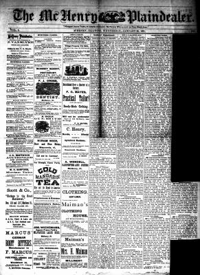 McHenry Plaindealer (McHenry, IL), 26 Jan 1881