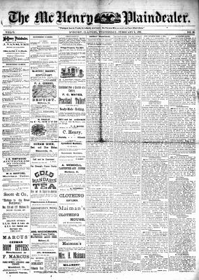 McHenry Plaindealer (McHenry, IL), 9 Feb 1881