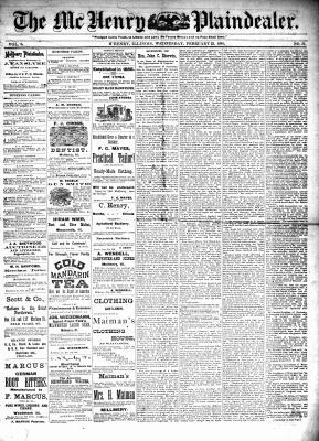 McHenry Plaindealer (McHenry, IL), 23 Feb 1881