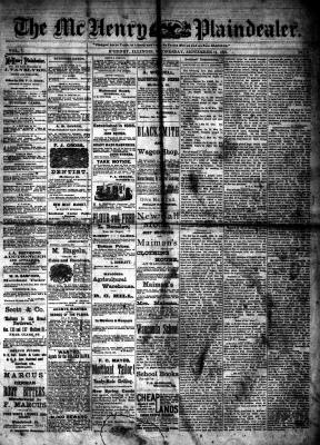 McHenry Plaindealer (McHenry, IL), 14 Sep 1881