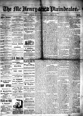 McHenry Plaindealer (McHenry, IL), 12 Apr 1882