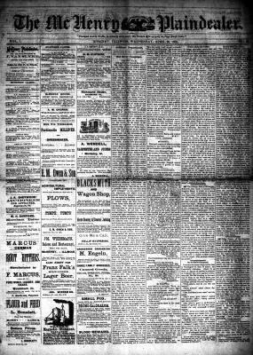 McHenry Plaindealer (McHenry, IL), 26 Apr 1882