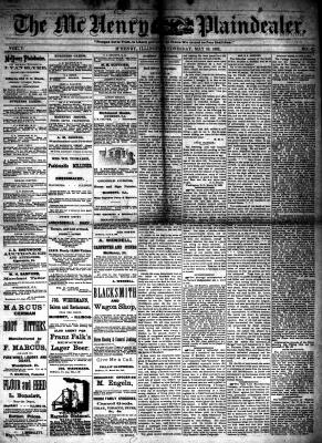 McHenry Plaindealer (McHenry, IL), 10 May 1882