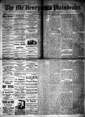 McHenry Plaindealer (McHenry, IL), 17 May 1882