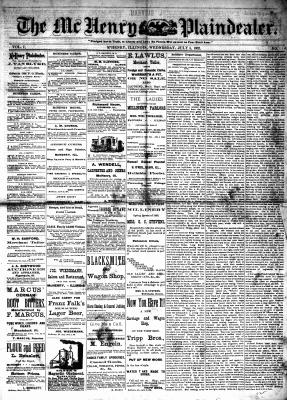 McHenry Plaindealer (McHenry, IL), 5 Jul 1882