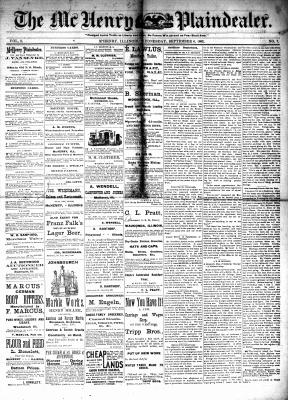 McHenry Plaindealer (McHenry, IL), 6 Sep 1882