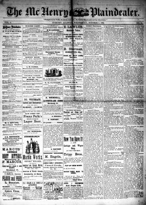 McHenry Plaindealer (McHenry, IL), 4 Oct 1882