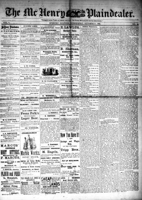 McHenry Plaindealer (McHenry, IL), 11 Oct 1882