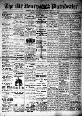 McHenry Plaindealer (McHenry, IL), 18 Oct 1882