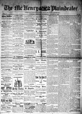 McHenry Plaindealer (McHenry, IL), 25 Oct 1882