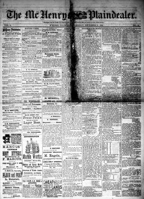 McHenry Plaindealer (McHenry, IL), 13 Dec 1882