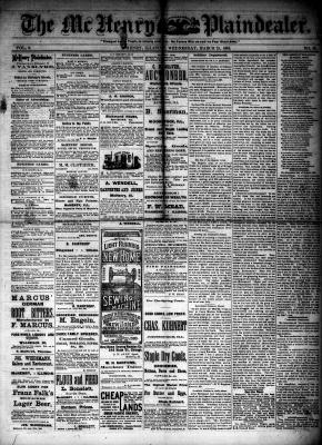 McHenry Plaindealer (McHenry, IL), 21 Mar 1883