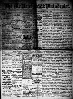 McHenry Plaindealer (McHenry, IL), 11 Apr 1883