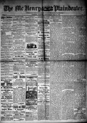 McHenry Plaindealer (McHenry, IL), 16 May 1883