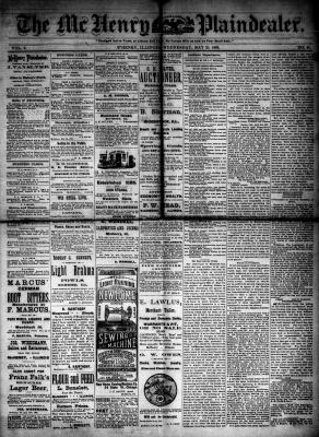 McHenry Plaindealer (McHenry, IL), 23 May 1883