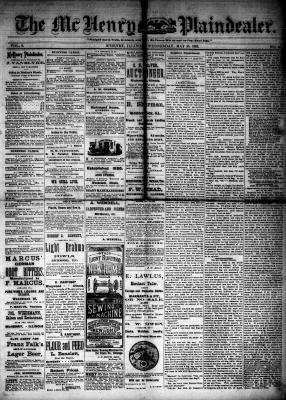 McHenry Plaindealer (McHenry, IL), 30 May 1883